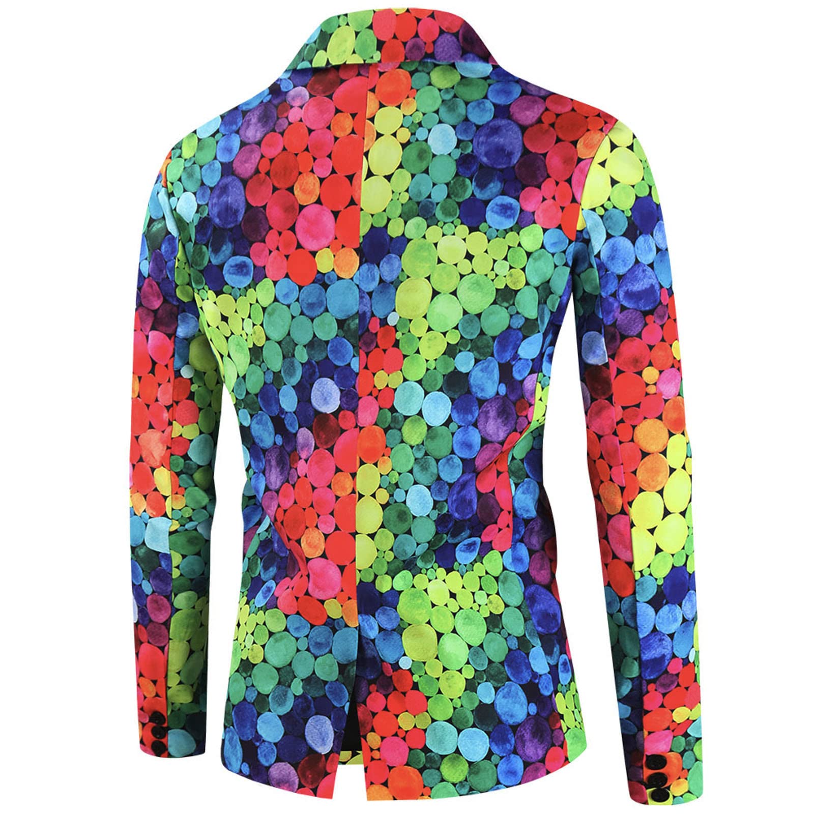 Blazer para hombre, ajuste delgado, patrón floral, ajuste regular, elegante, floral, esmoquin, chaqueta de cena, adecuada para todas las estaciones, chaquetas de esmoquin de boda