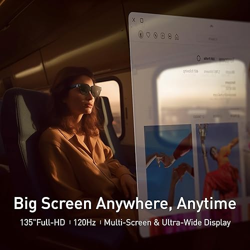 Miniatura 3 de INAIR 2 gafas PRO AR Imagen y video 2D a 3D Interruptor de realidad/virtual Multipantalla Pantalla de 135 pulgadas 120Hz para trabajo