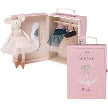 Moulin Roty - The Little Dance School Ballerina Wardrobe and Doll