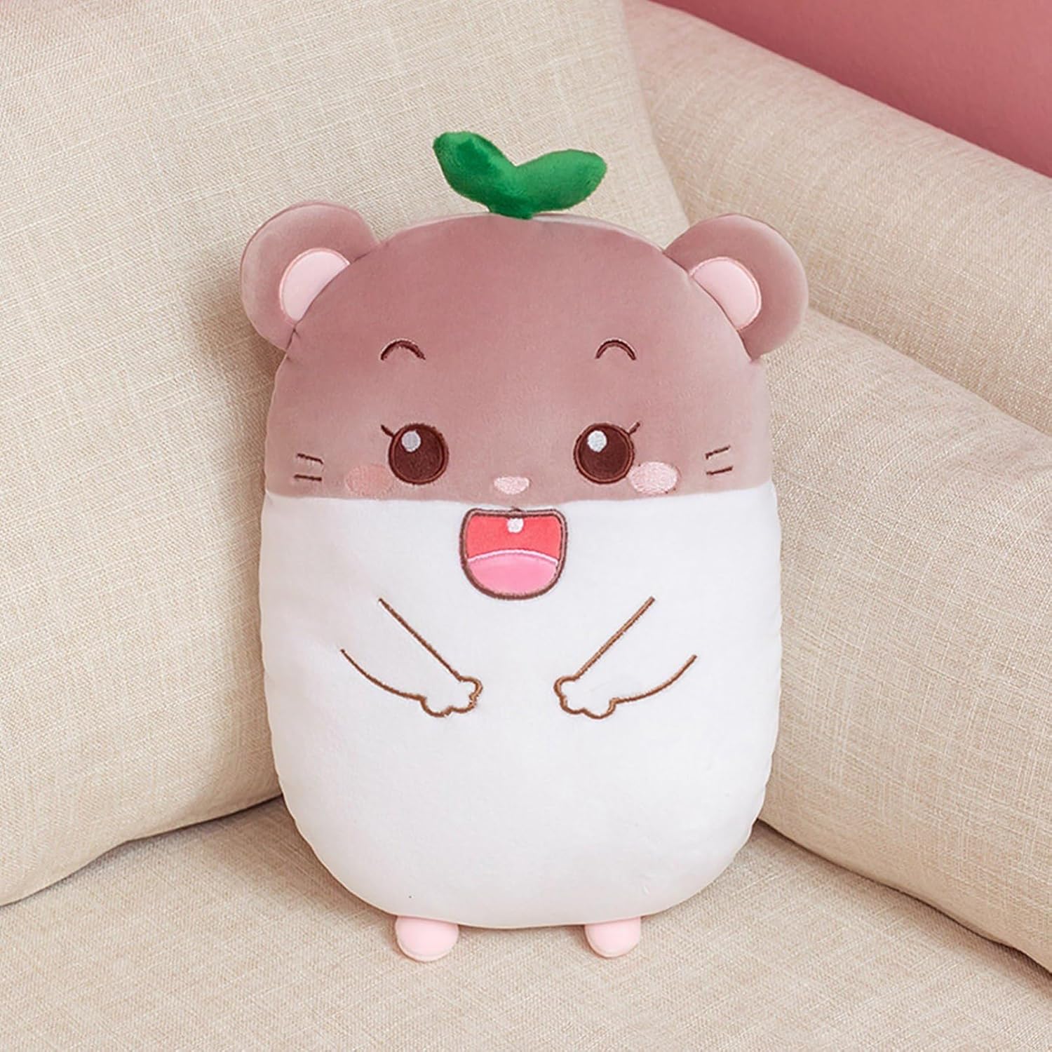 ハムスター ぬいぐるみ 縫いぐるみ 抱き枕 可愛い 萌え萌え 癒し系 フワフワ 寝枕 大きいサイズ ソフト 気持ちいい カップル お