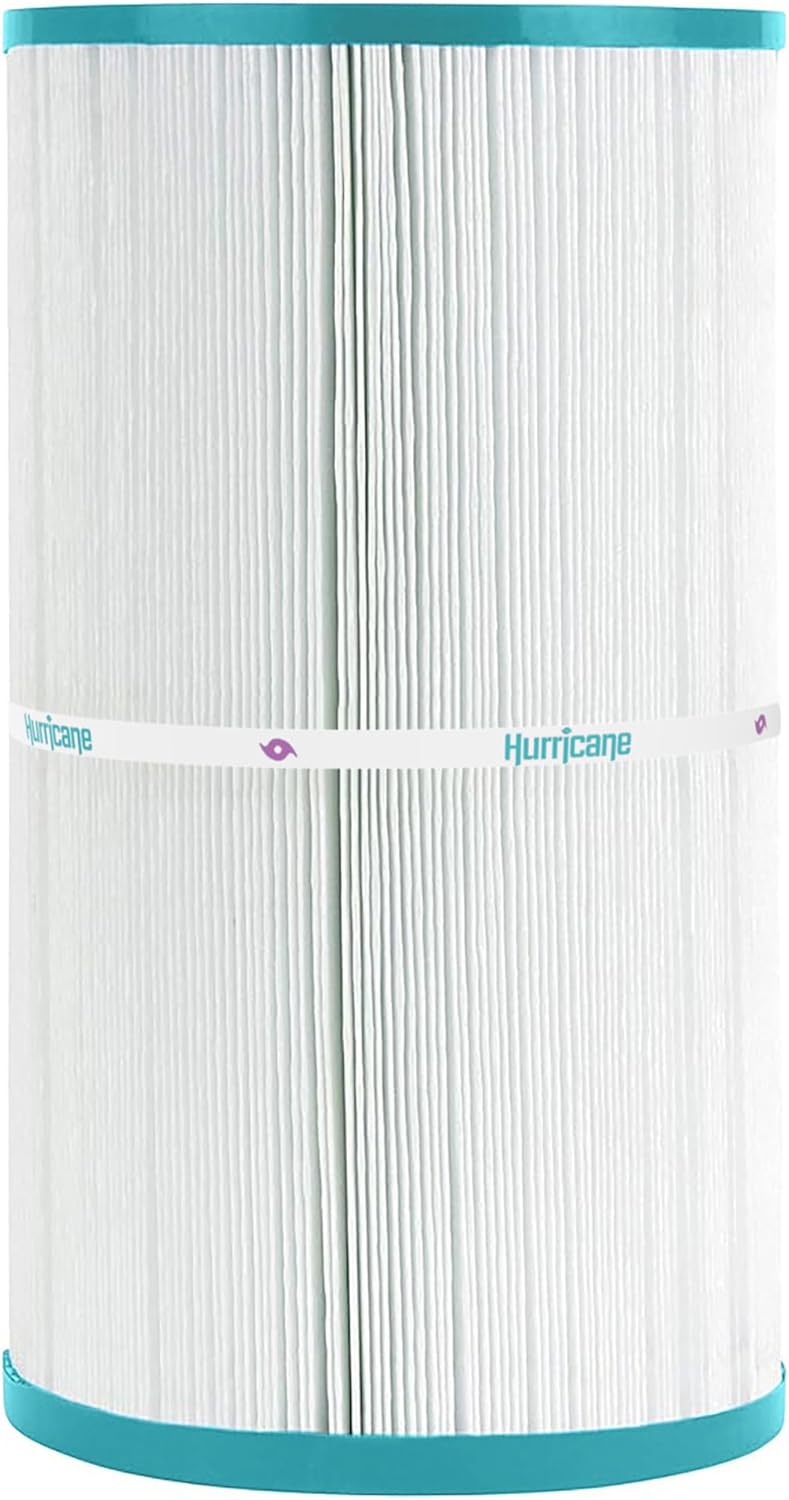 Hurricane Filters HF5300-01 Advanced Spa Filter Cartridge - Replacement for PJW-50, Unicel C-5300, Filbur FC-1320, Hot Tub Front Load, Whirlpool 50