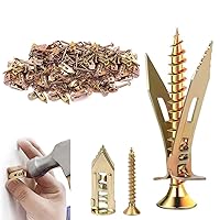 Vista 7 de Tornillos de anclajes autoperforantes, anclajes y tornillos para paneles de yeso autoperforantes, herramientas de reparación de anclaje para paneles