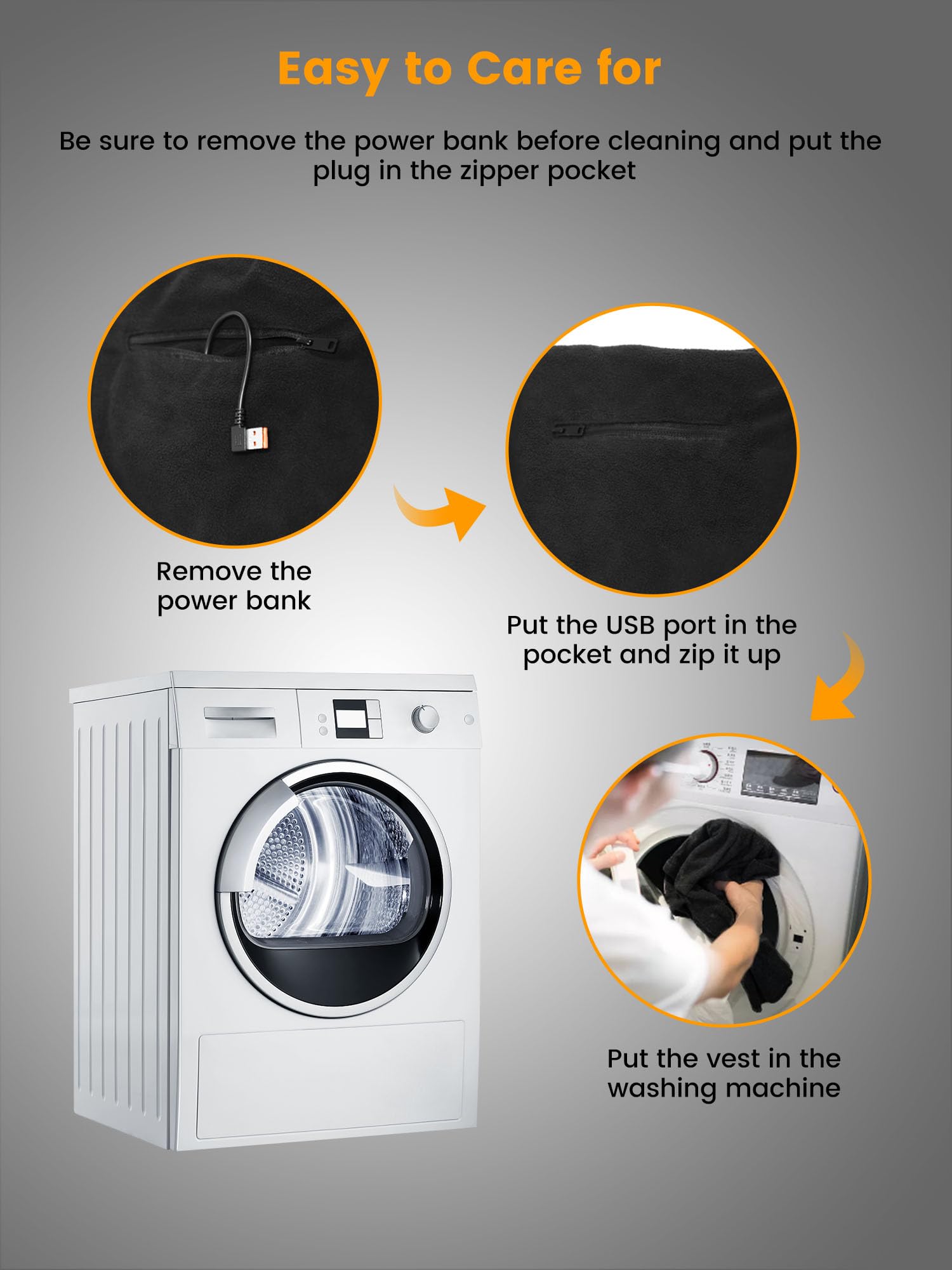 NABIYE Gilet Riscaldato Uomo Donna, Ultra Sottile in Fibra di Carbonio Giubbotto Riscaldato, Gilet in Pile Lavabile per Attività all'aperto in Inverno, Ricaricabile(Batterie non incluse)