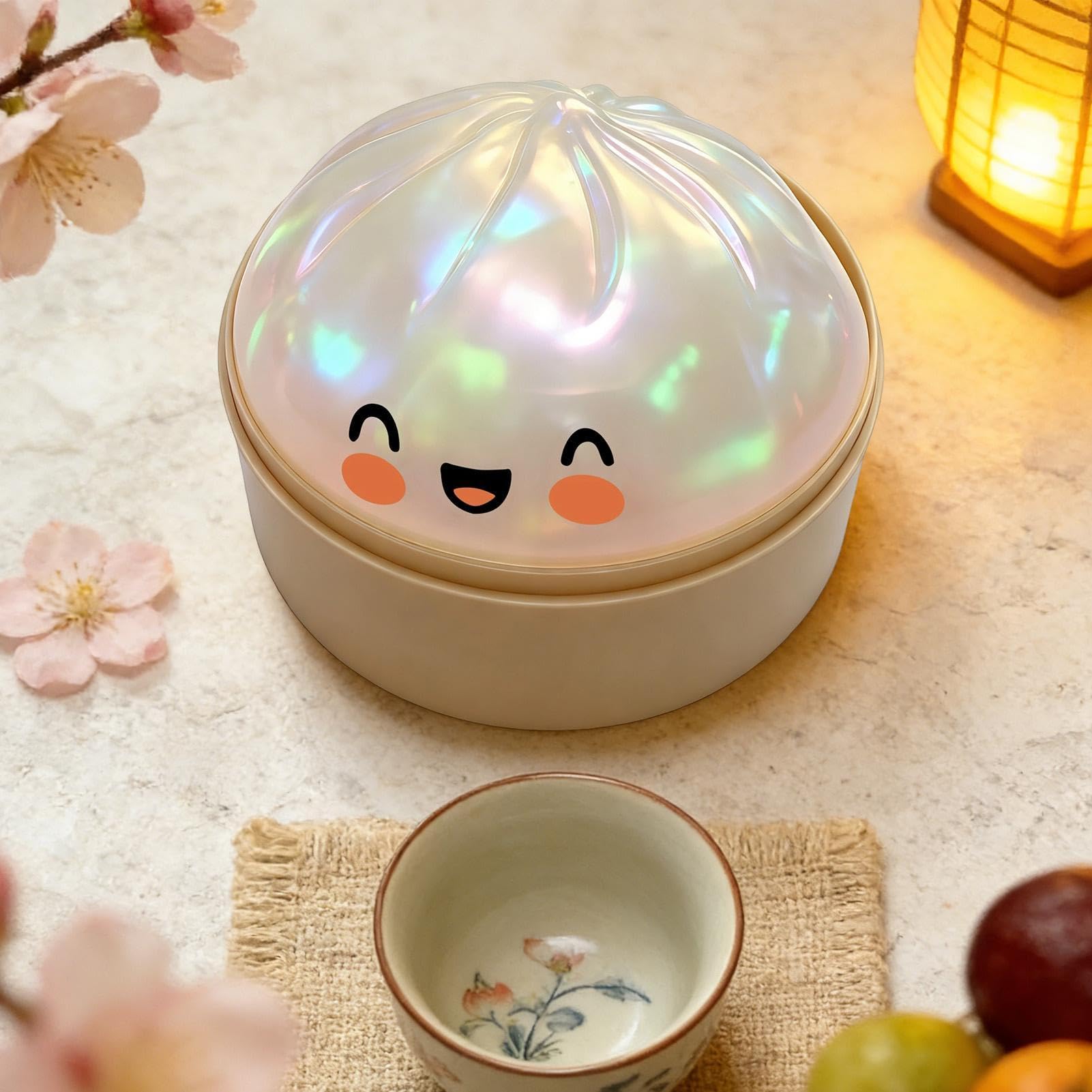 Giant Glitter Dumpling Fidget Toy, Soft Squeeze Dough, Enorme Dumpling Estrés Pelota, Juguete Sensorial De Apretar Tipo Pan,Niños Y Niñas, Adultos, Estudiantes, Hogar, Oficina — view 3