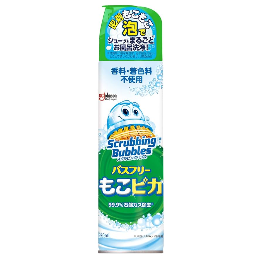 Amazon.co.jp: スクラビングバブル 風呂洗剤 泡 スプレー バス