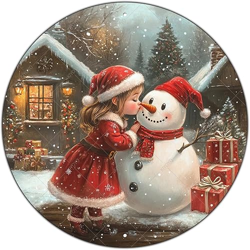 Vista 17 de Letrero de metal redondo con diseño de campanas plateadas, decoración de pared retro para puerta del hogar, jardín, bares, oficina, tienda, pubs