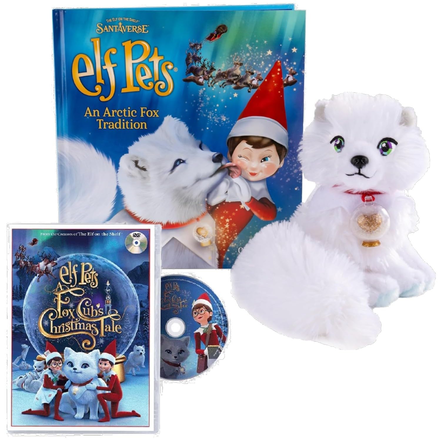 Amazon.com: The Elf on the Shelf Elf Pets: Arctic Fox with A Fox