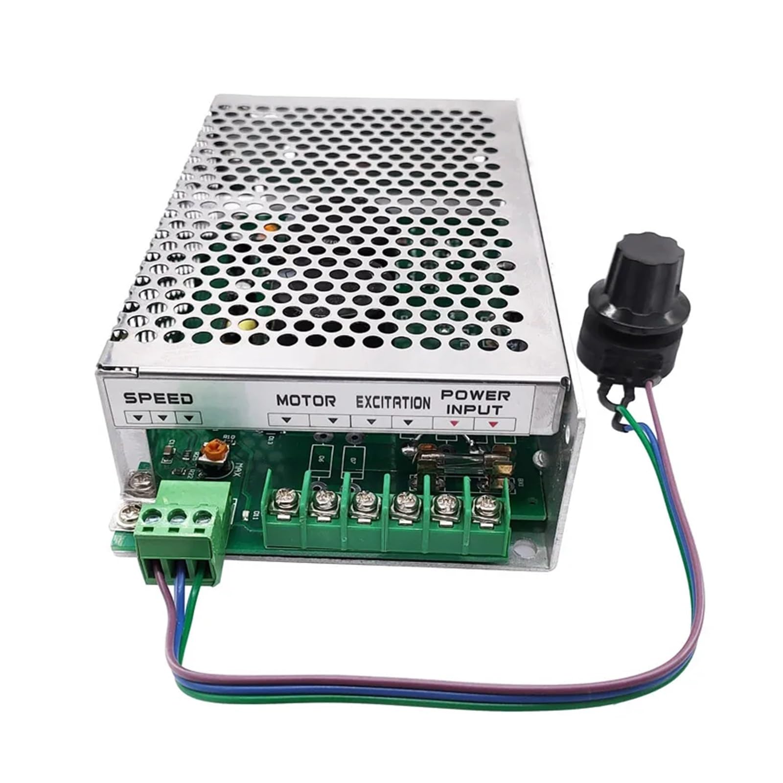 12A 0-110VDC Speed Regulating Power Supply SK12110 220VAC Input Electronic Starter Control Supply for DC Spindle Electronic Starter