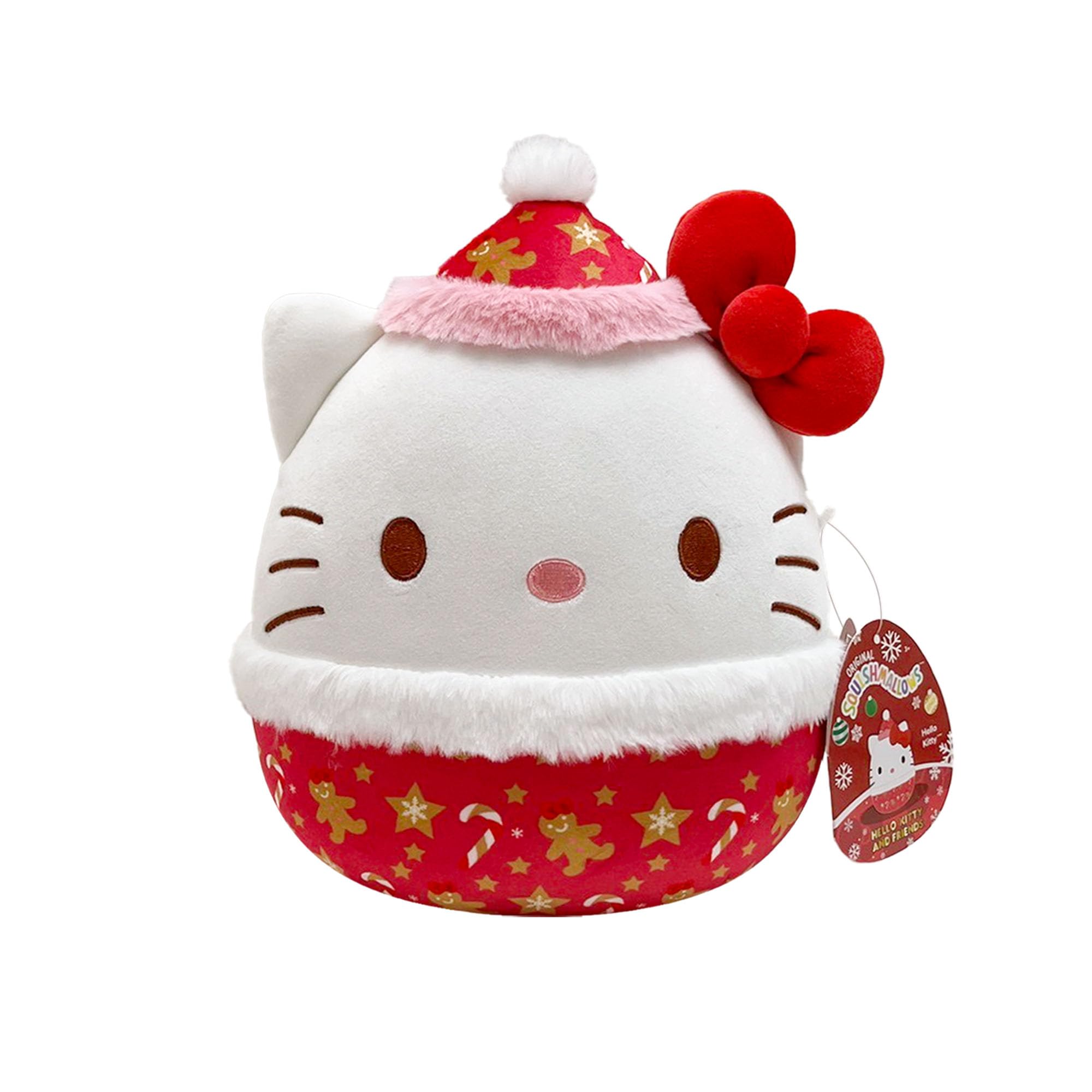 Squishmallows Original Sanrio 8-Inch Holiday 2025 Hello Kitty, Multicolor, 8 inches - Image 2