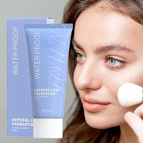 13 x 5 cm Liquid Foundation - 60ml Make Up Foundation | Liquid Makeup Concealer | Long-Lasting & Blendable Oil Control Concealer | Women Facial Tinted Moisturizers For Oily Dry Combination Skin(01# Calassic ivorry)