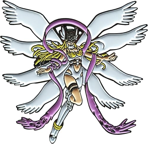 Indorasen Personajes de anime Yagami Insignia de Hikari Insignia de plotmon Insignia de tailmon Insignia de angewomon, Metal, Sin gemas.