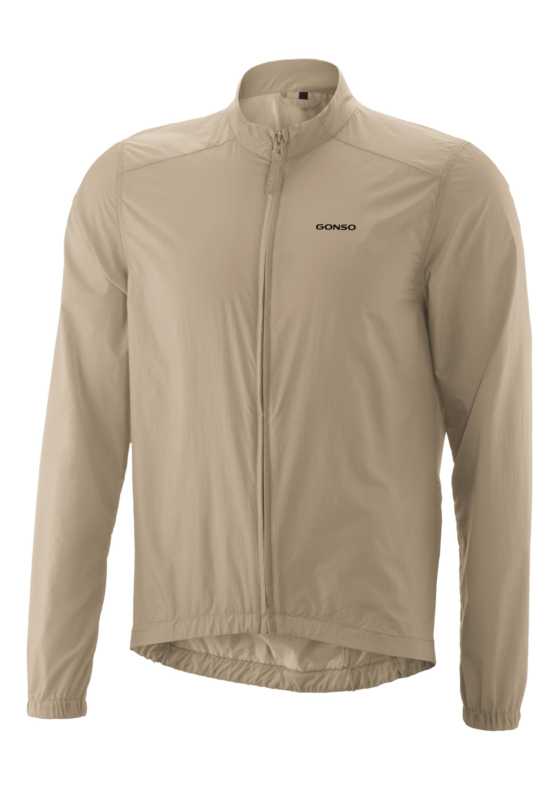 Gonso Adventure Jacket Wind M, Chaqueta ligera para hombre | Chaqueta para ciclismo, running o actividades al aire libre, Ajuste holgado, Cortavientos, Transpirable, Tamaño compacto