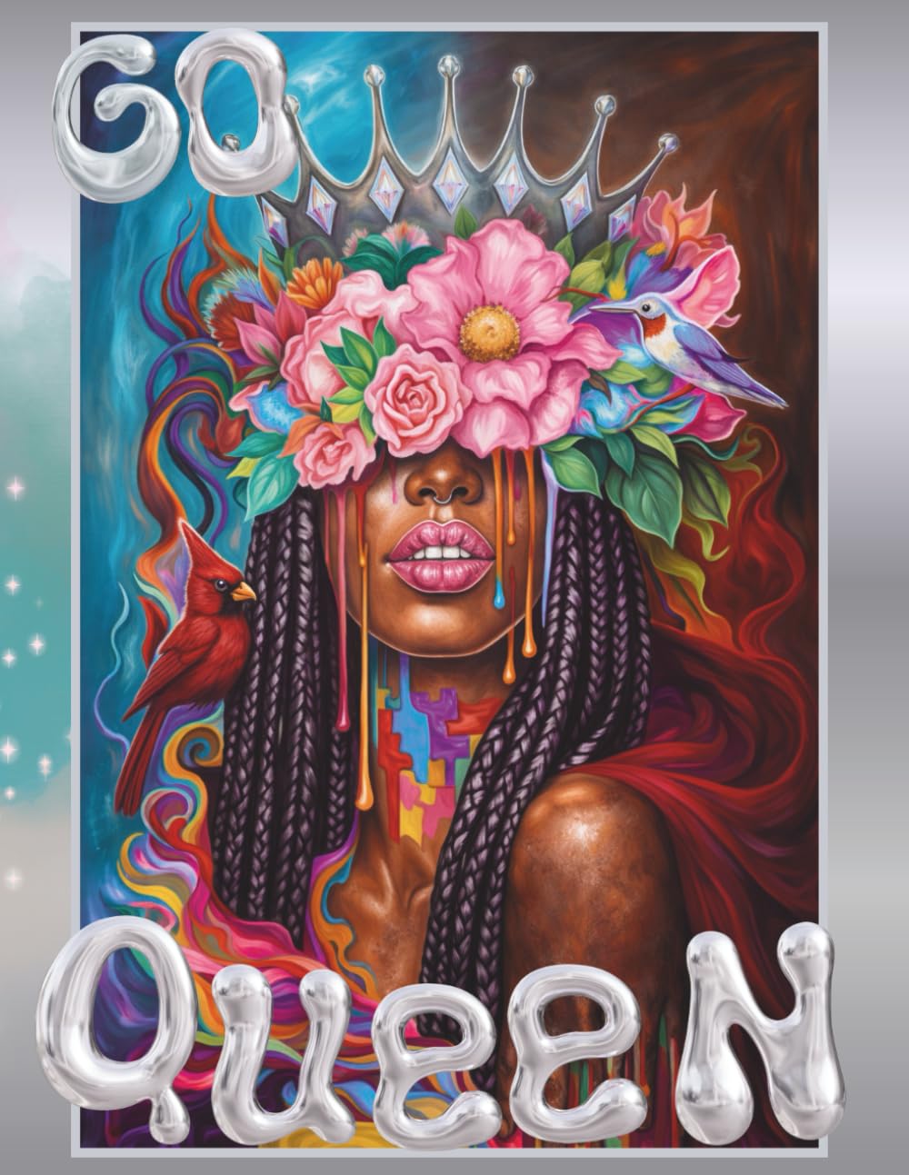 Go Queen: An Empowering Coloring Book for Women | Affirmations of Confidence, Power, and Self-Love