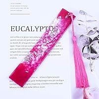 Vista 7 de Caffox Bookmark Mold Kit with 100pcs Tassels and 10pcs Silicone Molds for Epoxy Resin Casting