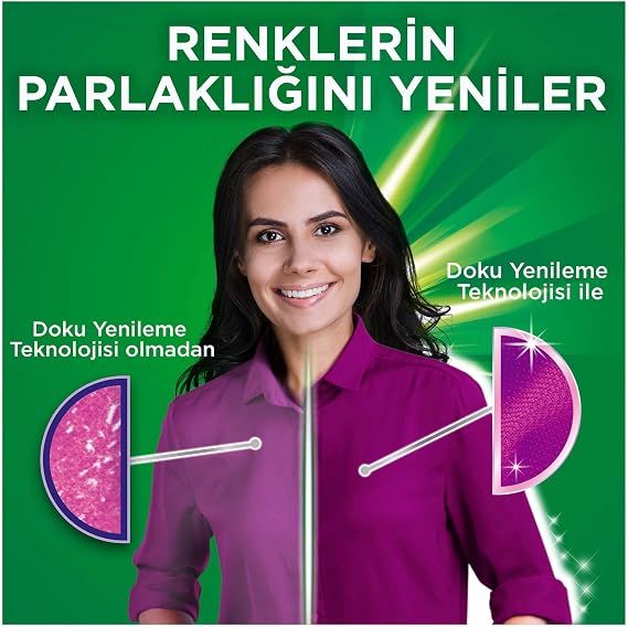 Ariel Canlı Parlak Renkliler Sıvı Çamaşır Deterjanı 18 Yıkama