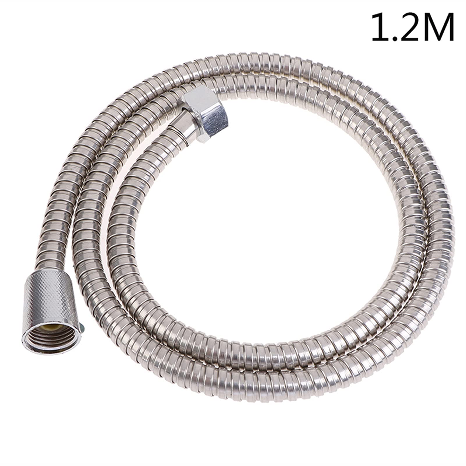 Manguera de ducha flexible con muelle Manguera de silicona for lavadora de tuberías de agua, manguera de ducha de 1,5/2/3 metros, cabezal de tubo de ducha de baño Flexible de plomería de acero inoxida