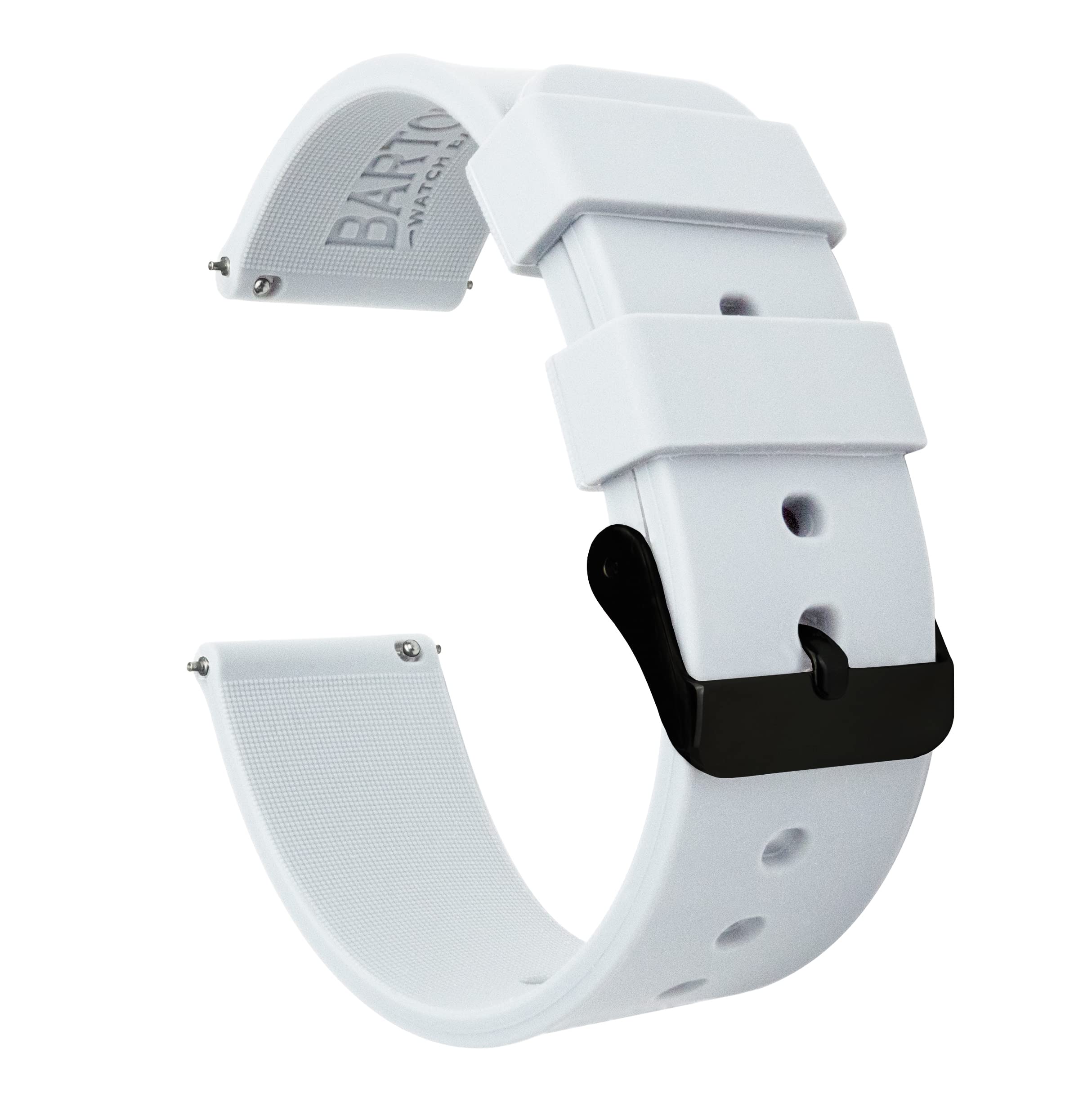 BARTON WATCH BANDS - Soft Silicone Quick Release Straps