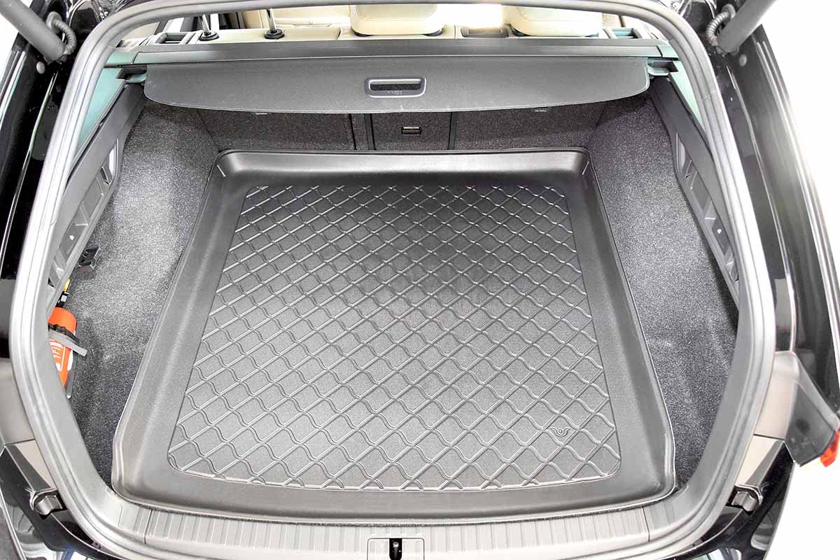 MTM Vasca Baule Su Misura Per Skoda Octavia III Wagon (2013-2020) – Protezione Bagagliaio Antiscivolo, Impermeabile, Facile Da Pulire, Cod. 7704