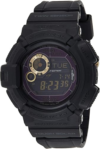 Casio Reloj de hombre digital negro de cuarzo G9300GB-1