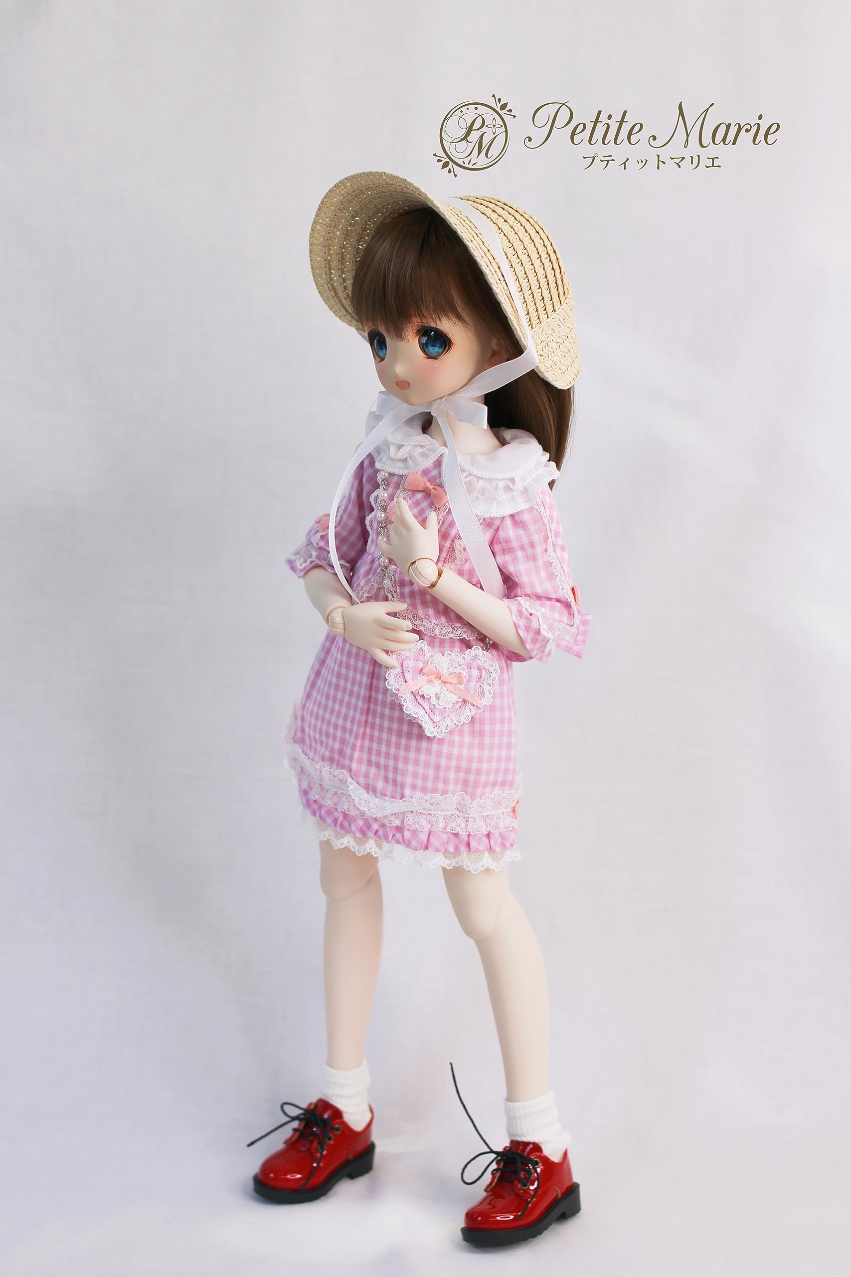 レトロドール クリーム色 約20cm チェック帽子付き Amazon.co.jp: 【Petite Marie】1/3 DD MDD対応 (DDH-01～10対応