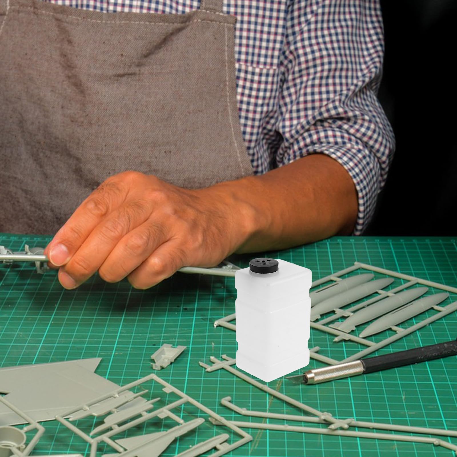 Tanque Resistente Modelos Transparente para de Combustible Monitoreo Plástico Fácil de Usar Simple de Aviones Rc y para Aeromodelismo Fijo y Control Remoto