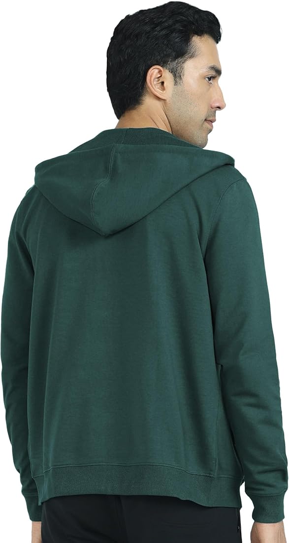 Buy XYXX Men Cotton Rich Hoodie, Relaxed Fit, Solid, Pack of 1