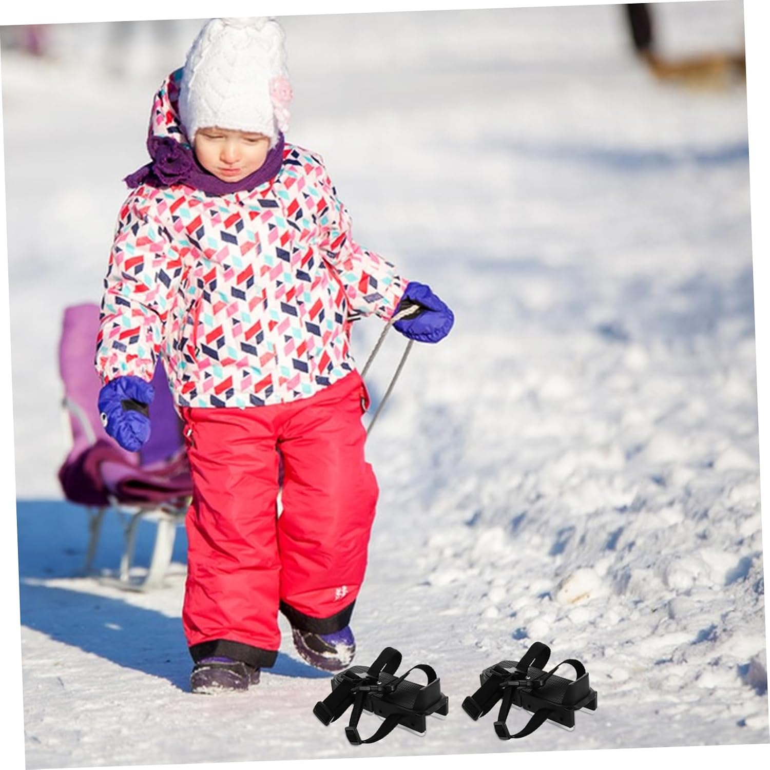 Kisangel Ice Skate Toddlers Kids Ice Skates Free-Style Comfort Fit Adjustable Size for Toddlers 1 Pair