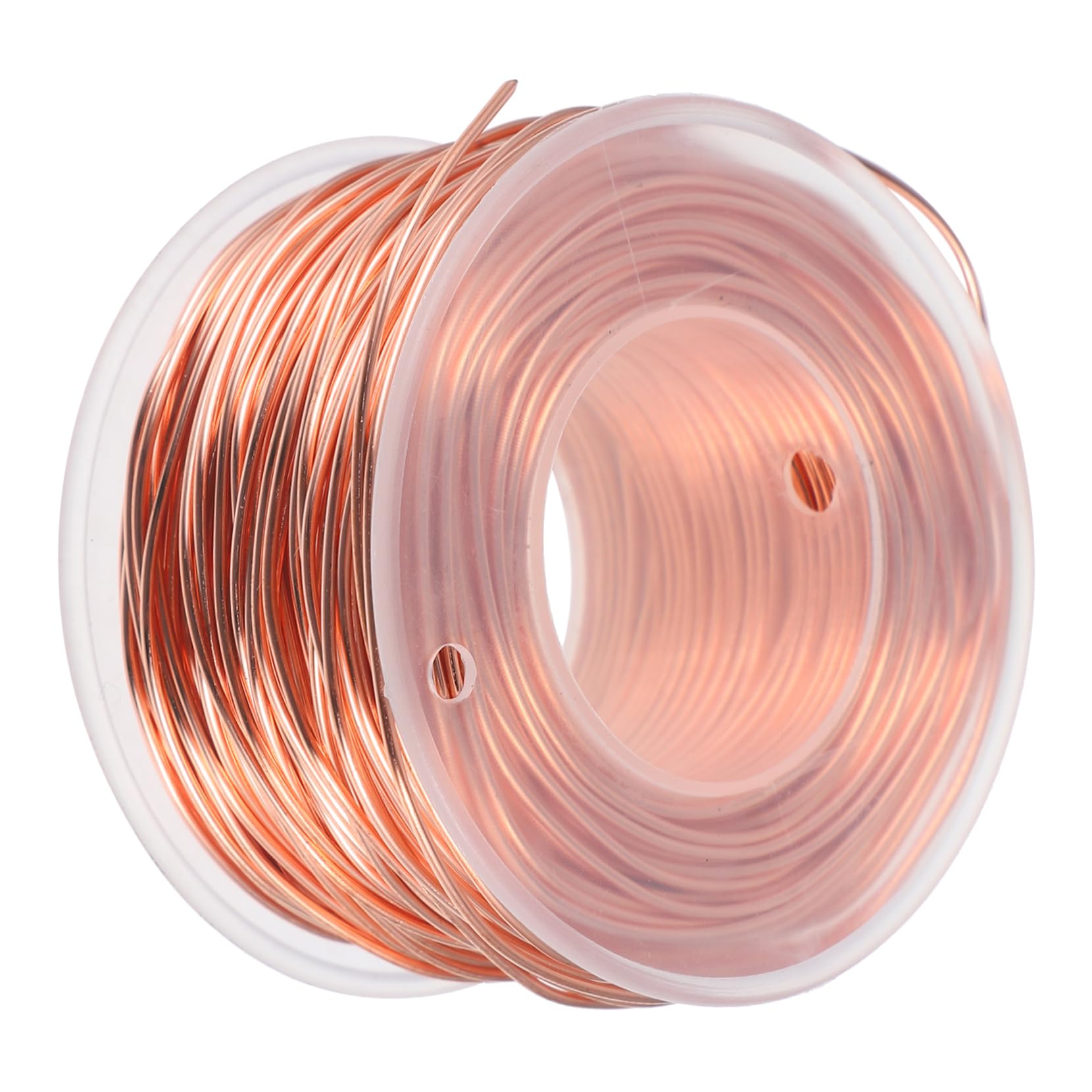 OSOLADY 40m 99.9% Pure Copper Wire Pile Thick Wire for Crafts Bendable Garden Cable for Plant Training