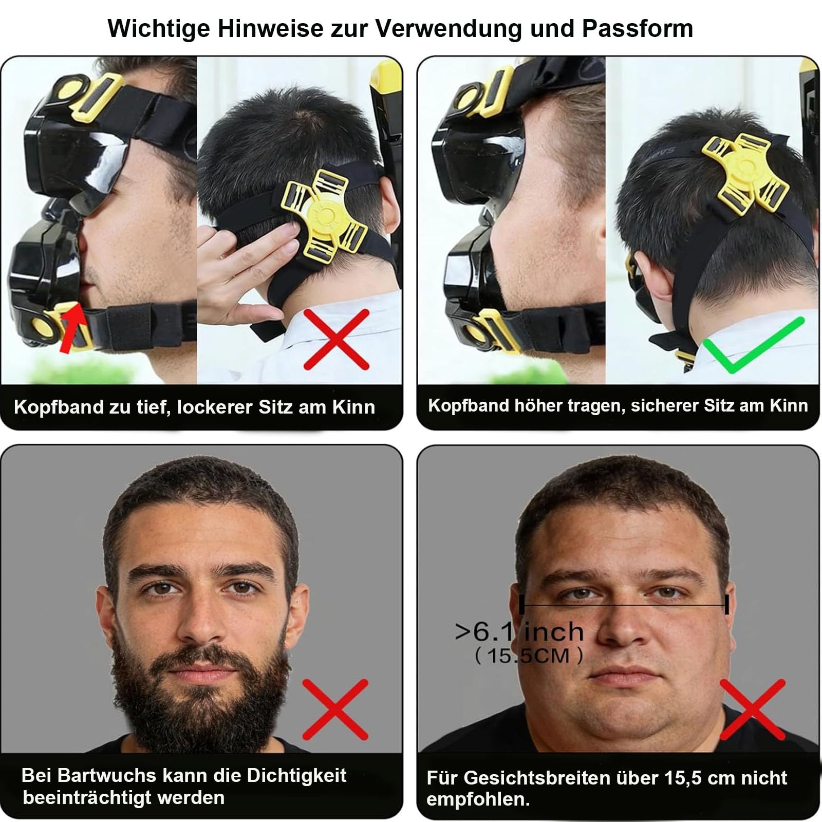 TOMSHOO Schnorchelset Erwachsene, Vollgesichts Schnorchelmaske mit Druckausgleich und Kamera-Halterung, 180° Panoramablick Tauchmaske, Anti-Fog Anti-Leck aus Gehärtetem Glas für Herren und Damen