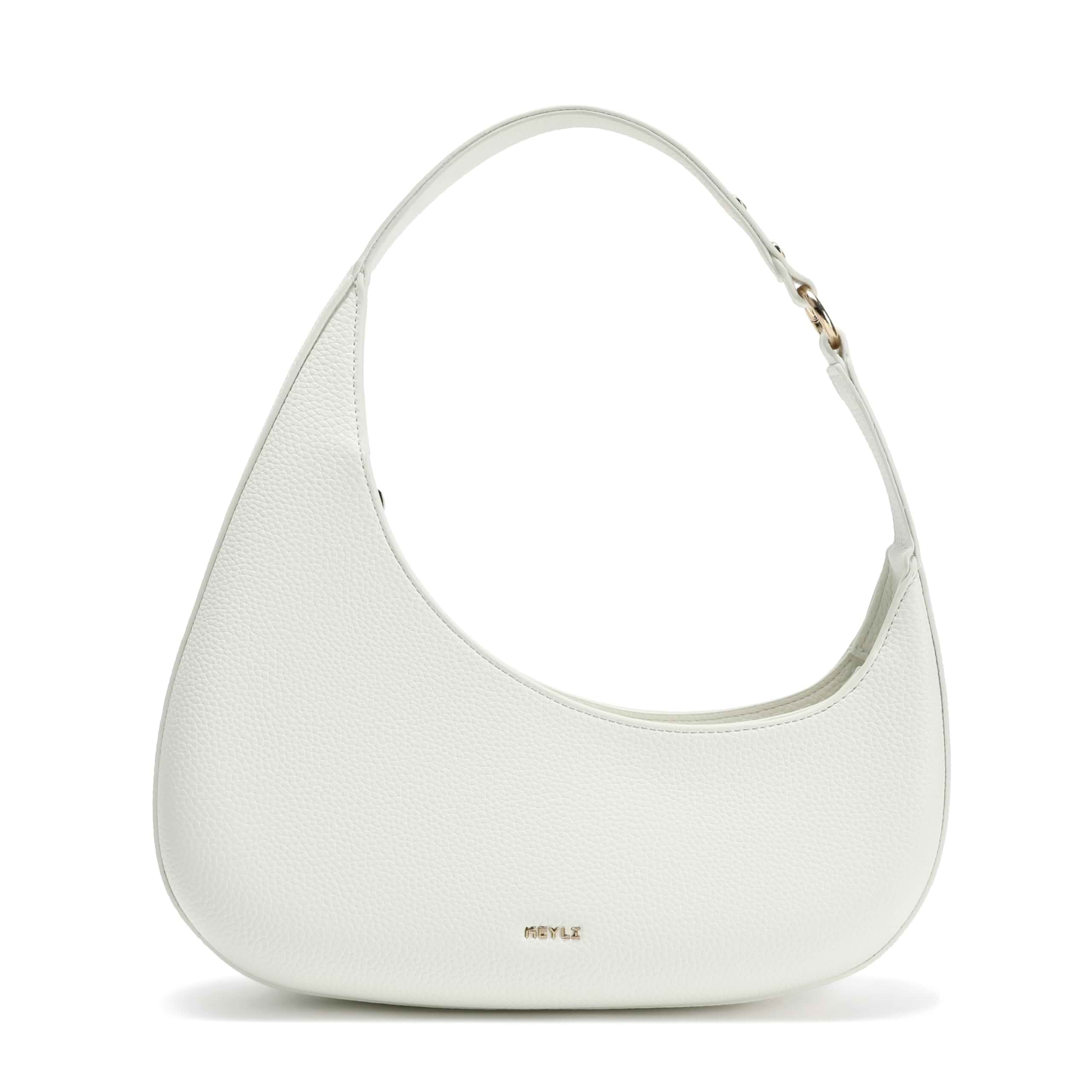 Keyli Shoulder Bag for Women Trendy Casual Leather Shoulder Purses lightweight Handbags Clutches with Zipper closure