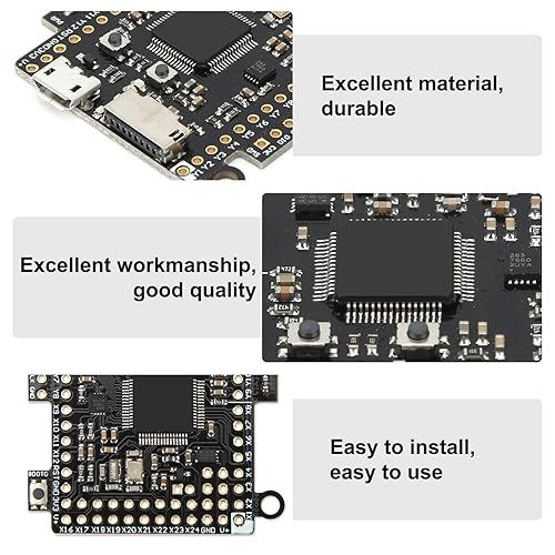 Miniatura 6 de EVTSCAN STM32F405 PYBv1.1 Pyboard, Tablero de Desarrollo Compatible con Micropython, Soporte Bootloader, para Desarrollo de Sistemas Embebidos,
