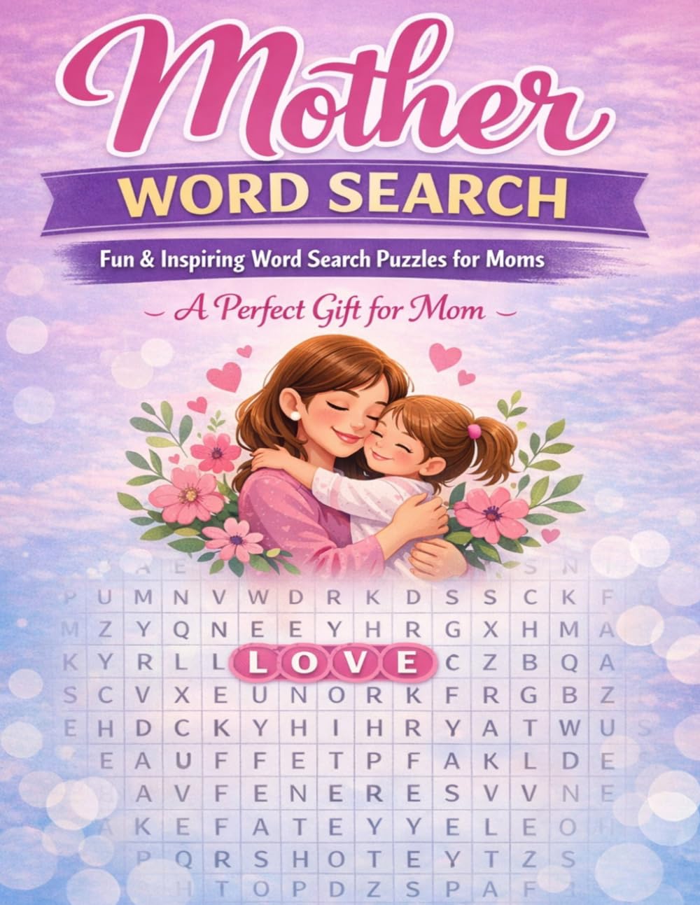 Mother Word Search: Fun & Relaxing Word Search Puzzles for Moms – A Thoughtful Gift to Reduce Stress and Celebrate Love