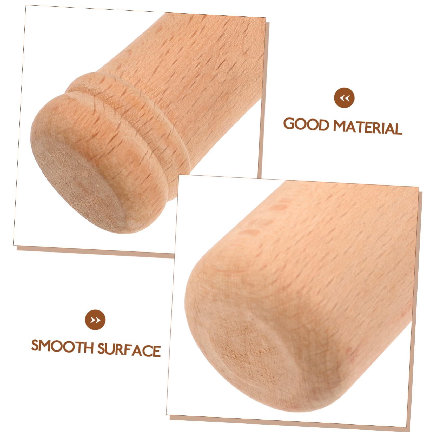 DOITOOL Sauerkraut Pounder for Mason Jars Vegetable Fermentations, 7 Inch Wood Pickle Sticks Sauerkraut