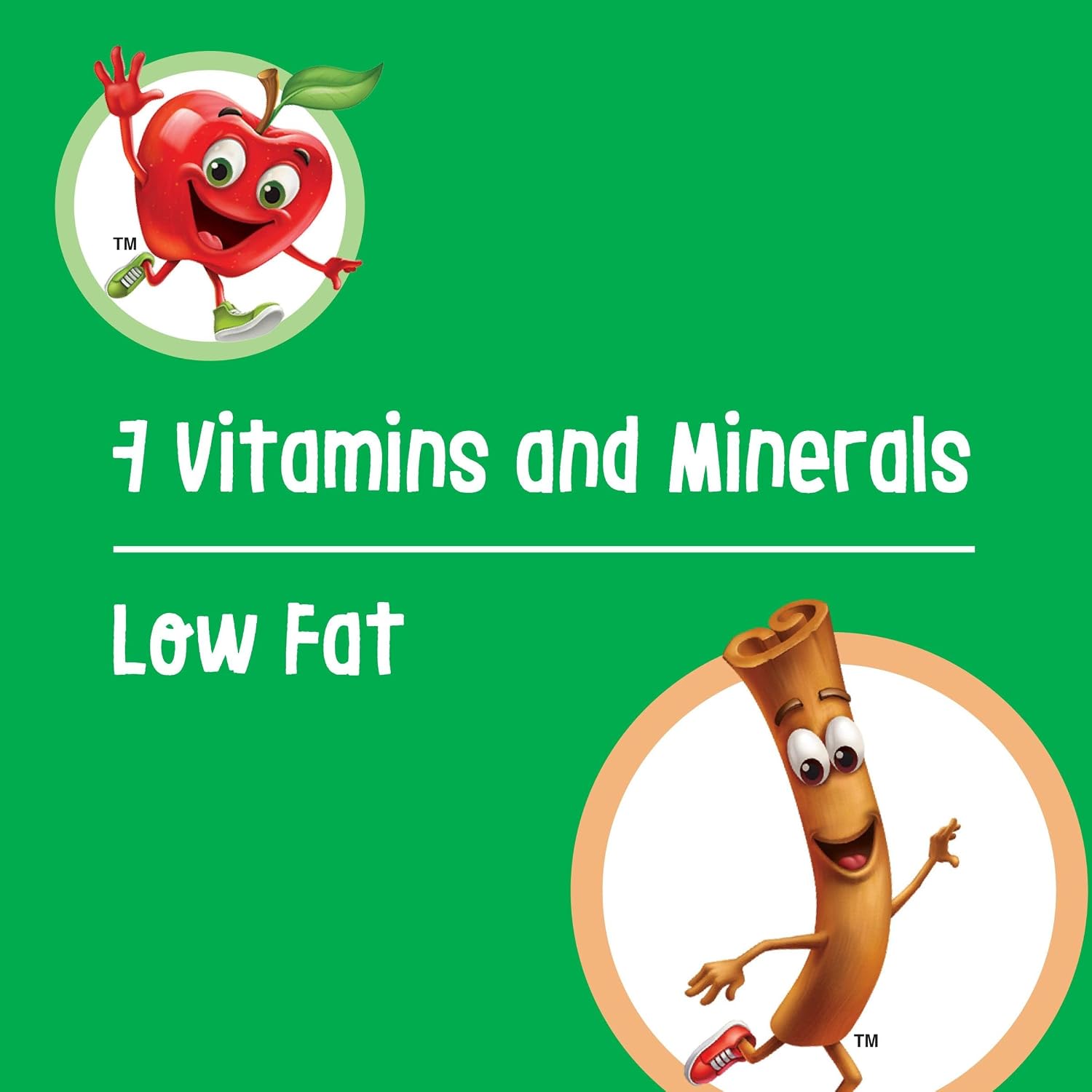 Apple Jacks Breakfast Cereal, 7 Vitamins and Minerals, Kids Snacks, Original with Marshmallows, 10.5oz Box