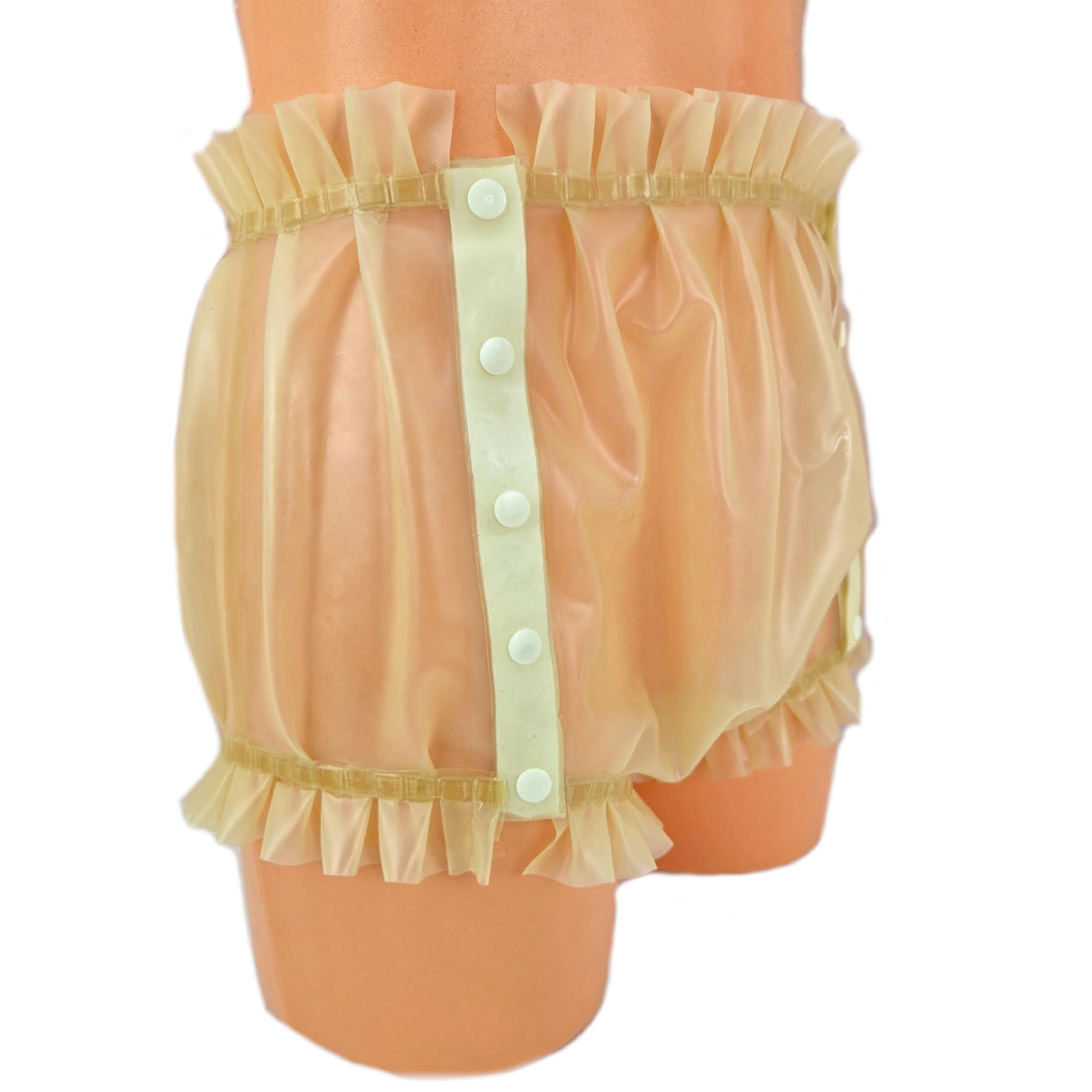 Latex Windelhose mit Knöpfen Size:S