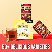 Vista 6 de Twinings - Bolsas de té negro Chai de manzana, envueltas individualmente, 6 paquetes de 20 unidades, especias dulces y sabrosas, con cafeína