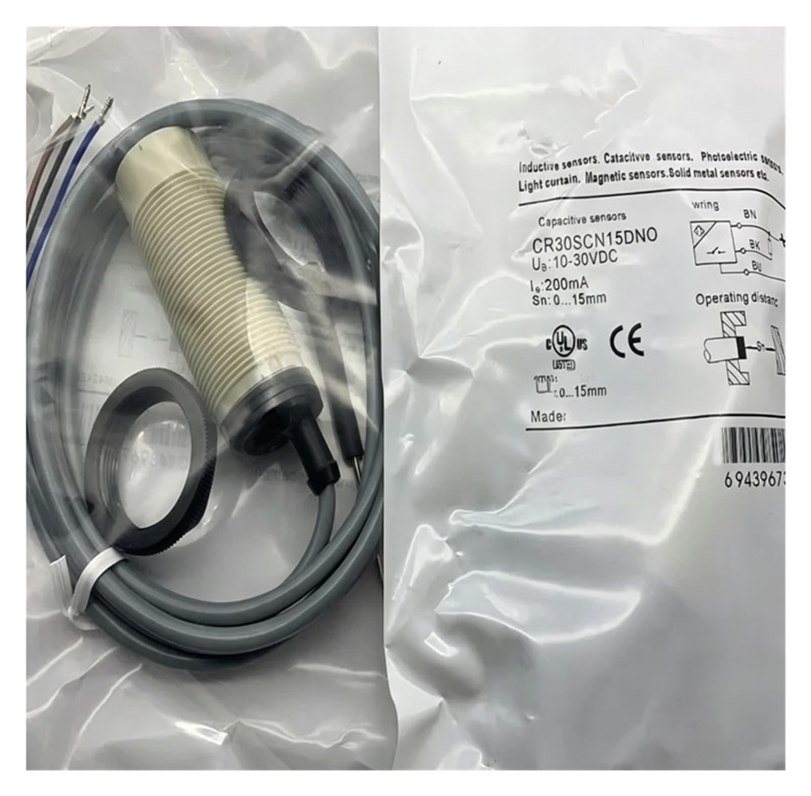 MBPAIHOP 1pcs sensor CR30-15DN CR30-15DN2 CR30-15AO CR30-15AC CR30-15DP CR30-15DP2(CR30-15DP2)