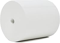 Vista 2 de (50 GSM sin núcleo) 3 1/8 x 273 rollo de papel térmico paquete de 50 rollos de papel térmico de caja registradora sin BPA - BuyRegisterRolls