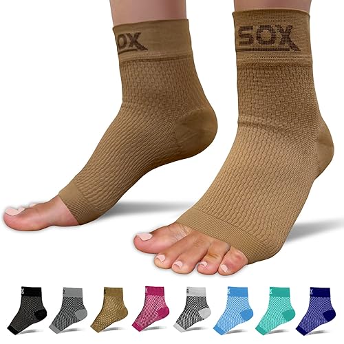 Miniatura 39 de SB Sox mangas para pie de compresión para hombres y mujeres - los mejores calcetines para fascitis plantar para el alivio del dolor de fascitis