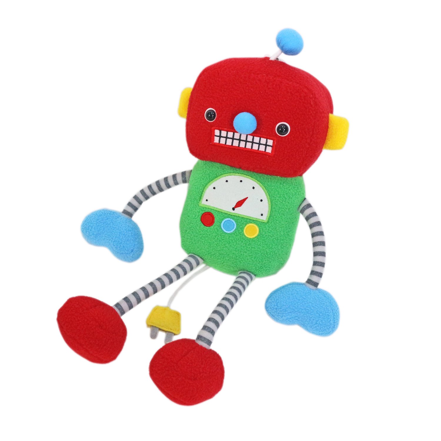 Amazon.co.jp: シナダ カラフルロボット レッド (M) 12×6×25cm