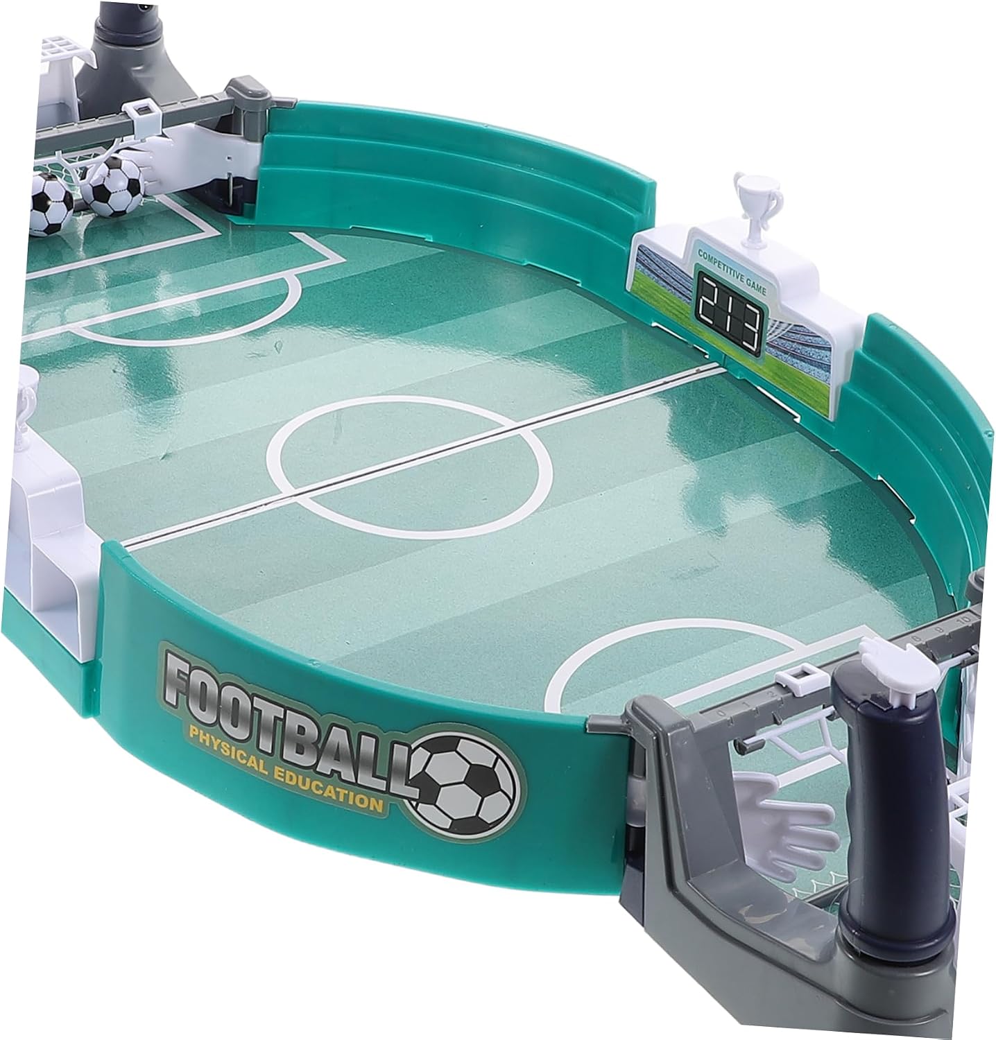 VANZACK 1set Boy Girl's Tabletop Soccer Game Set Interactive Mini Foosball for Family Fun and Skill Development Upgraded Version Balls for Parent-boy Girl Engagement and Indoor Play