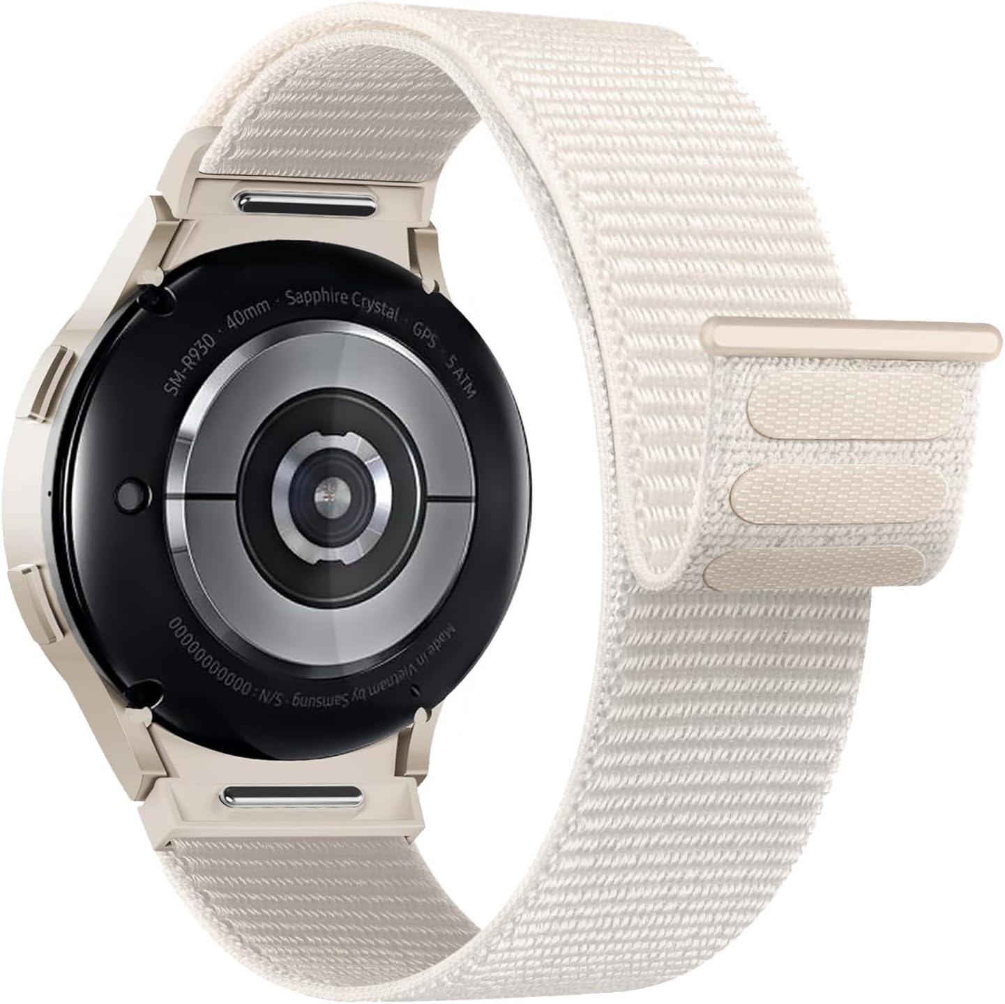 Samsung Galaxy Watch 4 Classic Armband Ein Klick Nylon Armband für Samsung Galaxy Watch 7/6/5/4 40mm 44mm