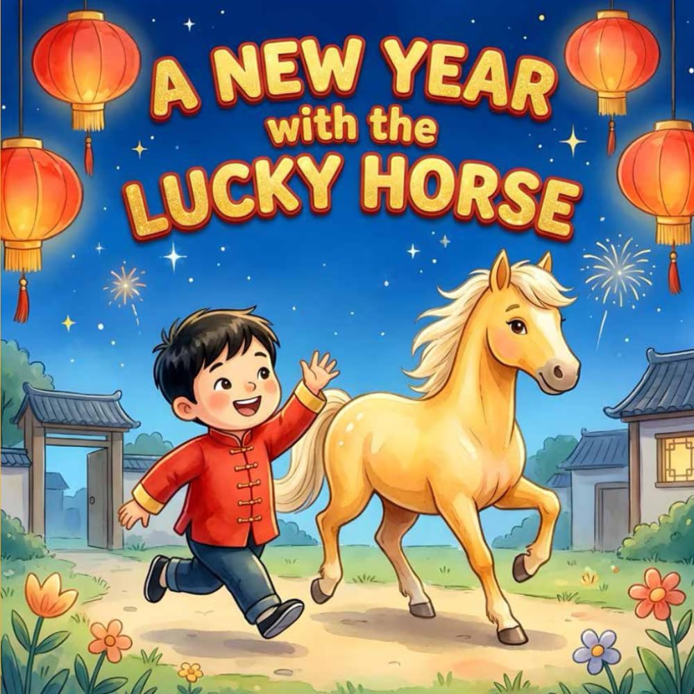 A New Year with the Lucky Horse: Celebrate Lunar New Year with Kai and a magical horse in this Chinese New Year Book for kids.