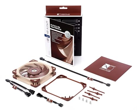 Noctua NF-A12x25 LS-PWM, High-Performance Whisper Quiet Fan 120mm