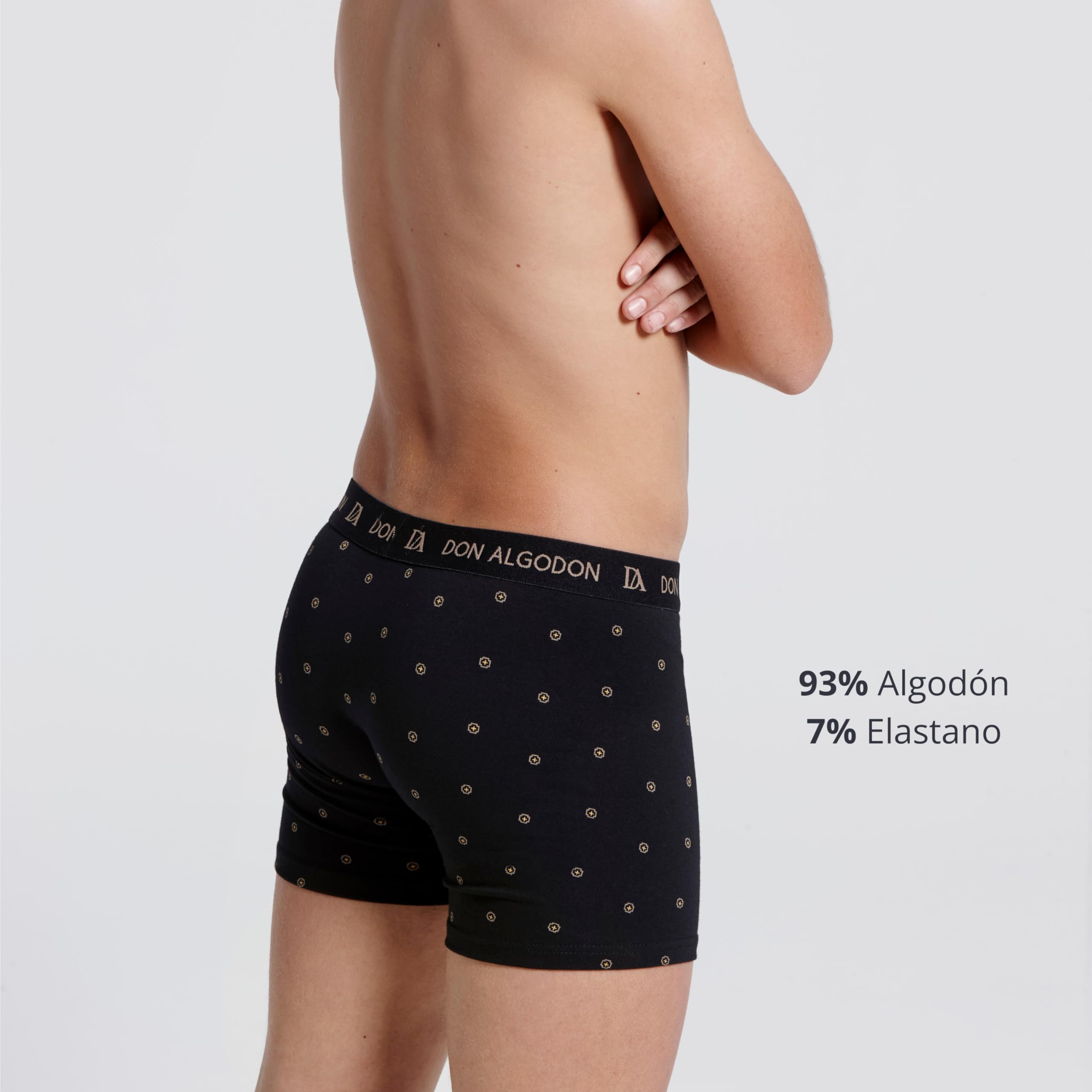 DON ALGODON | Pack 12 Boxers Niño Calidad y suavidad excepcionales Tacto Extrasuave