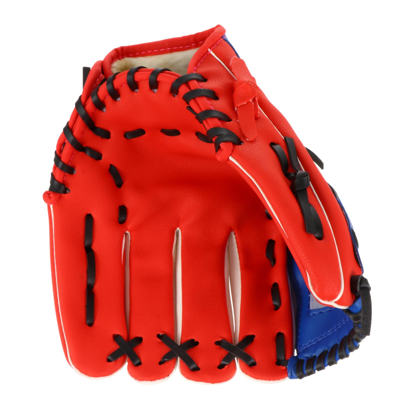 Happyyami 1Pc Thickened Infield Pitcher Baseball Glove Breathable Shockproof Softball Mitt for Easy Catching Comfortable Sweat Design for Training