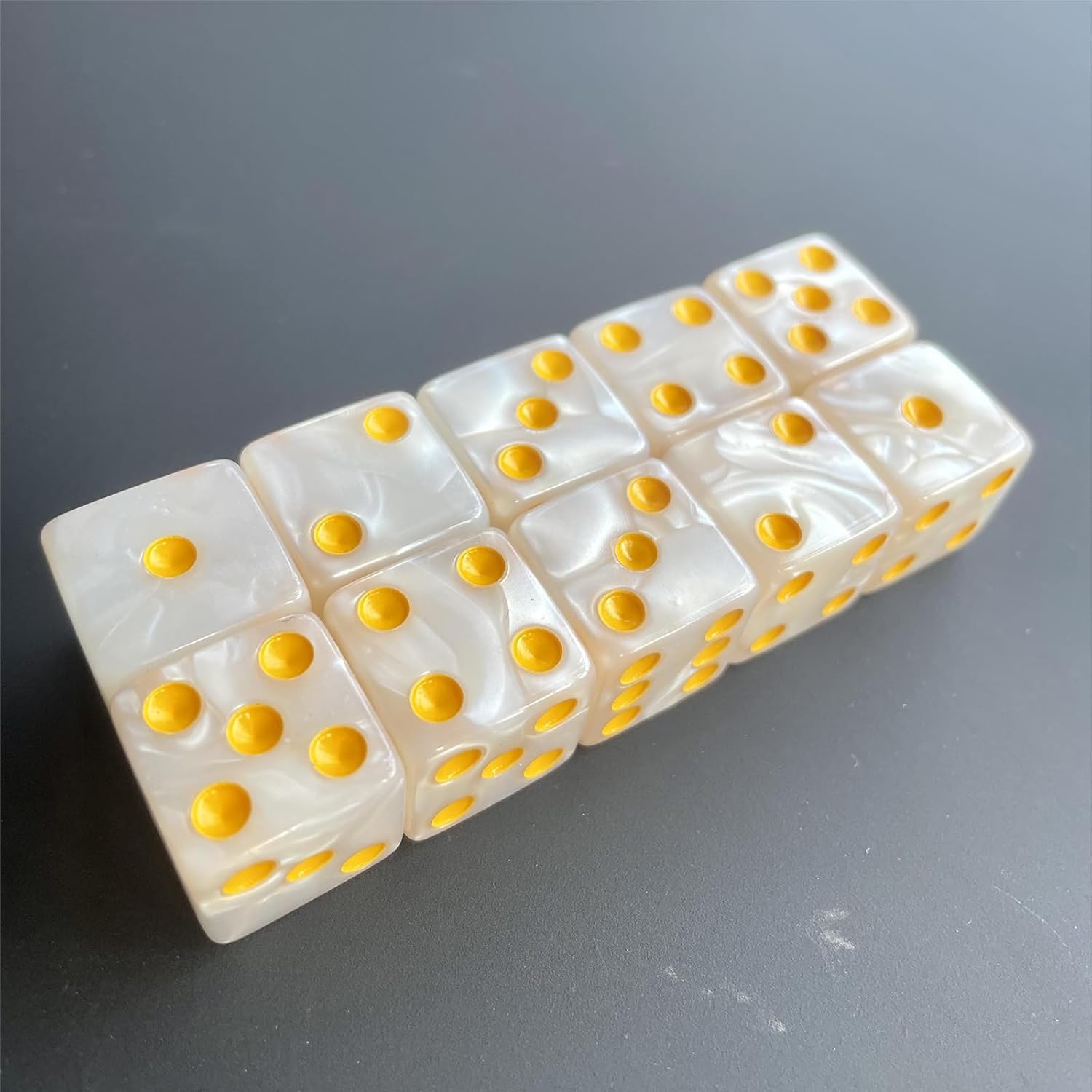 20pcs Dice Set - 16mm(0.63inch) Tabletop Game Dice for Parties, Family Game Night, and Casual Play