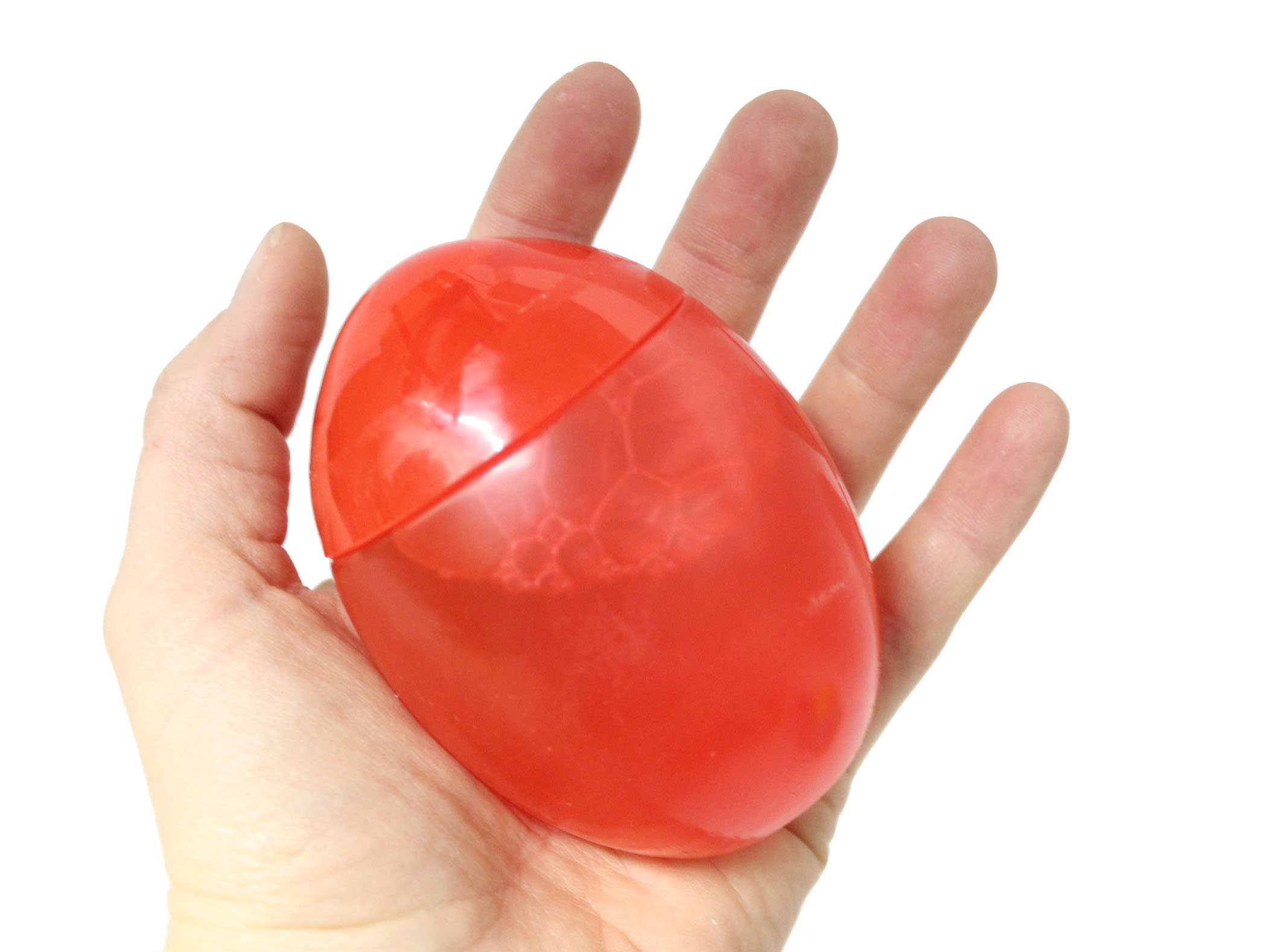 Large Easter Egg Bubbles With Built-in Wand - 4.7oz Bubble Solution For Egg Hunts & Party Favors