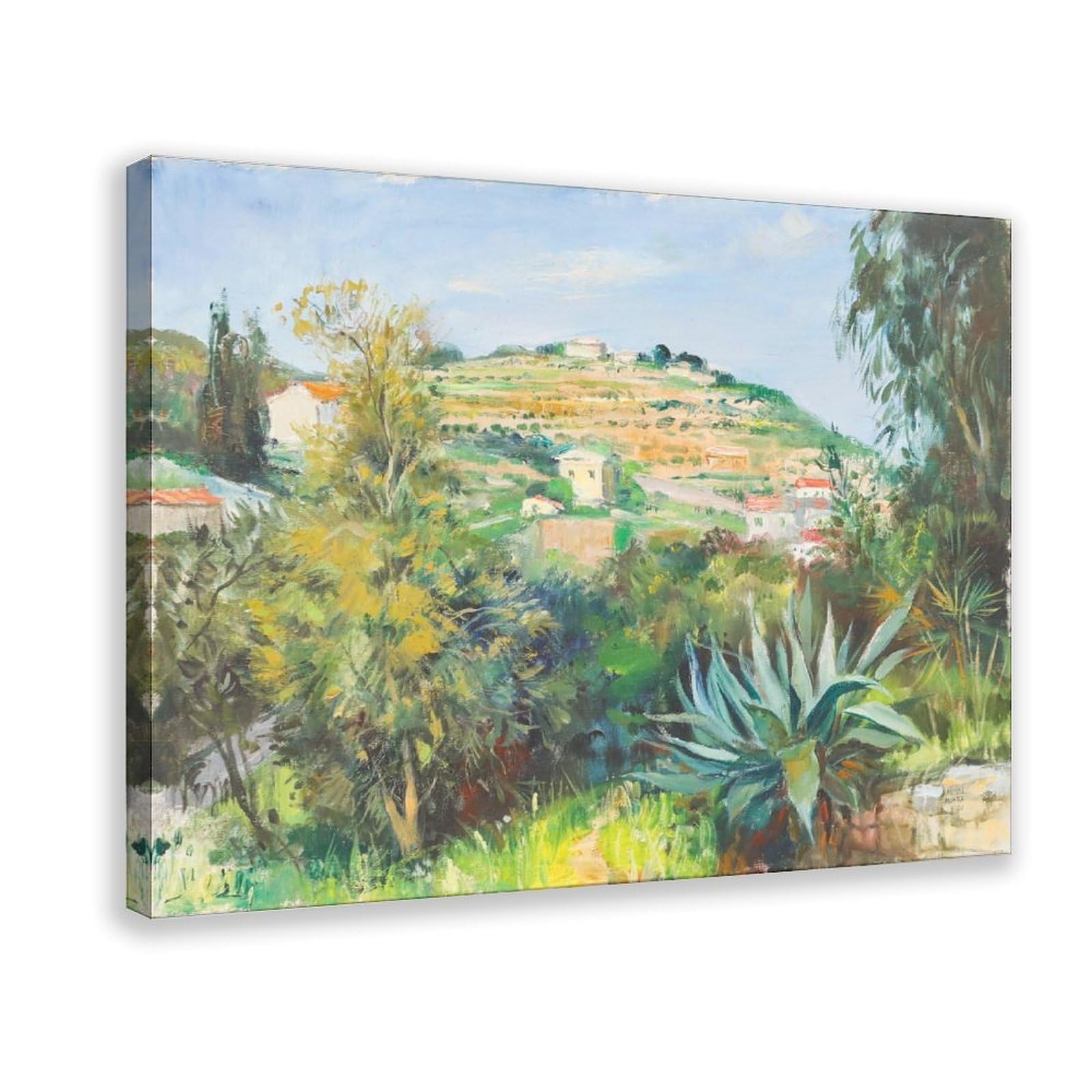 ANFOTCM Andre Hofer (1890 płócienne plakaty sztuka ścienna sypialnia biuro dekoracja pokoju prezent 20 x 30 cali (50 x 75 cm)