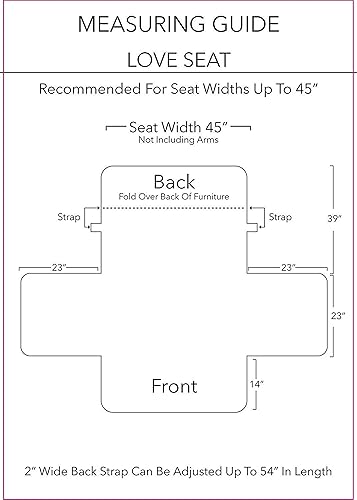 Miniatura 3 de Elegant Comfort Protectores acolchados para muebles de diseño sólido e impreso, fundas reversibles con correas elásticas y bolsillos inteligentes,